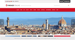Desktop Screenshot of en.firenze-online.com